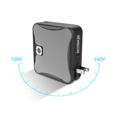 New products cheap best quality 10000mAh portable multi-functional power bank dual USB ports charger with travel adapter