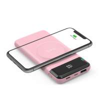 OEM Portable Wireless Charger Powerbanks 10000mAh With Digital Display