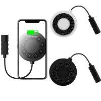 New Design Suction Cup Wireless Charger Portable 5W/7.5W/10W For Samsung For iPhone 8/X/Xs MAX Wireless Charging Pad