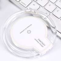 Free Sample OEM 5W 5V 1A Wireless Smart Phones Charger Universal Smartphone Qi Wireless Charger