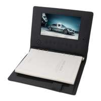 Luxury wireless charge pu leather 8000mah charging notebook